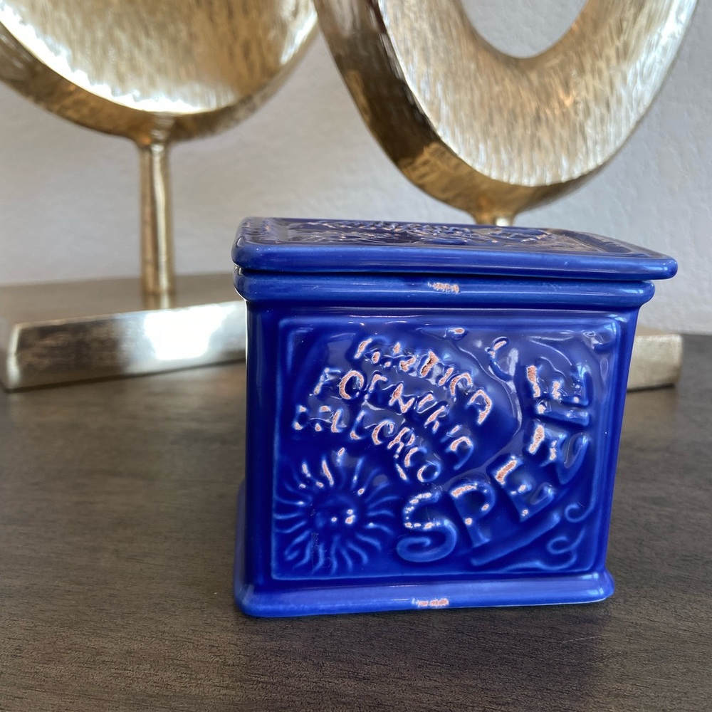Sur la Table ANTICA FORNERIA DEL BORGO SPEZIE - Ceramic Salt Spice Box Italy